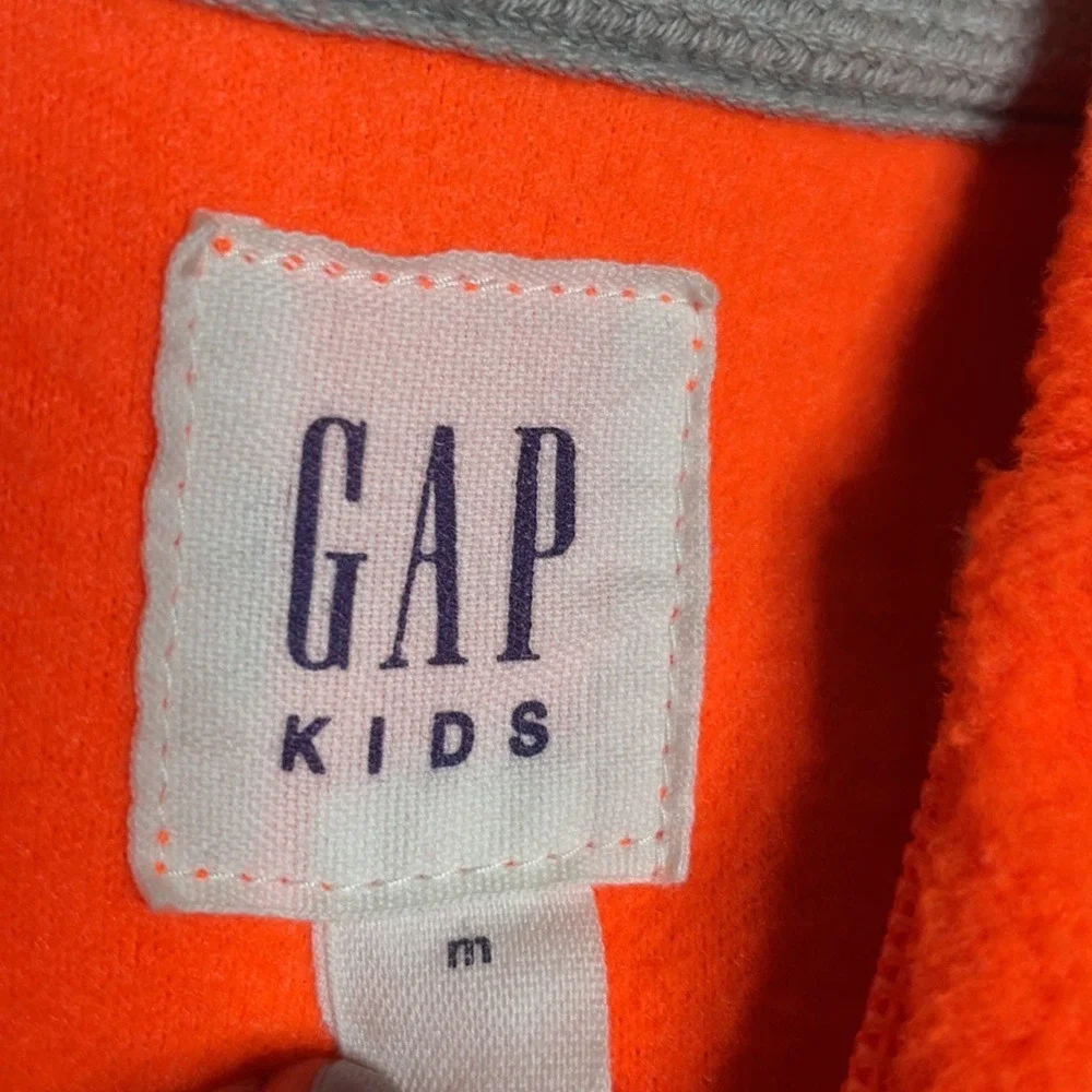 Gap‎ Kids Orange Zip Up Sweater Orange sz Med